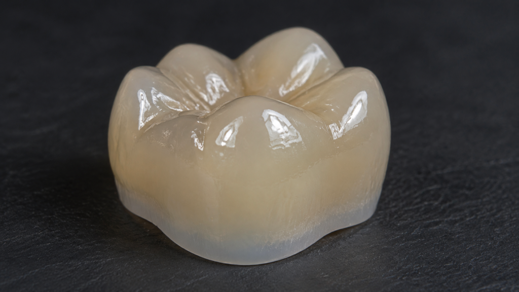 Hezhan Dental Lab traceable zirconia crown quality inspection